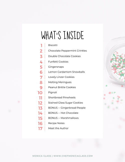 12 Days of Holiday Cookies E-Book